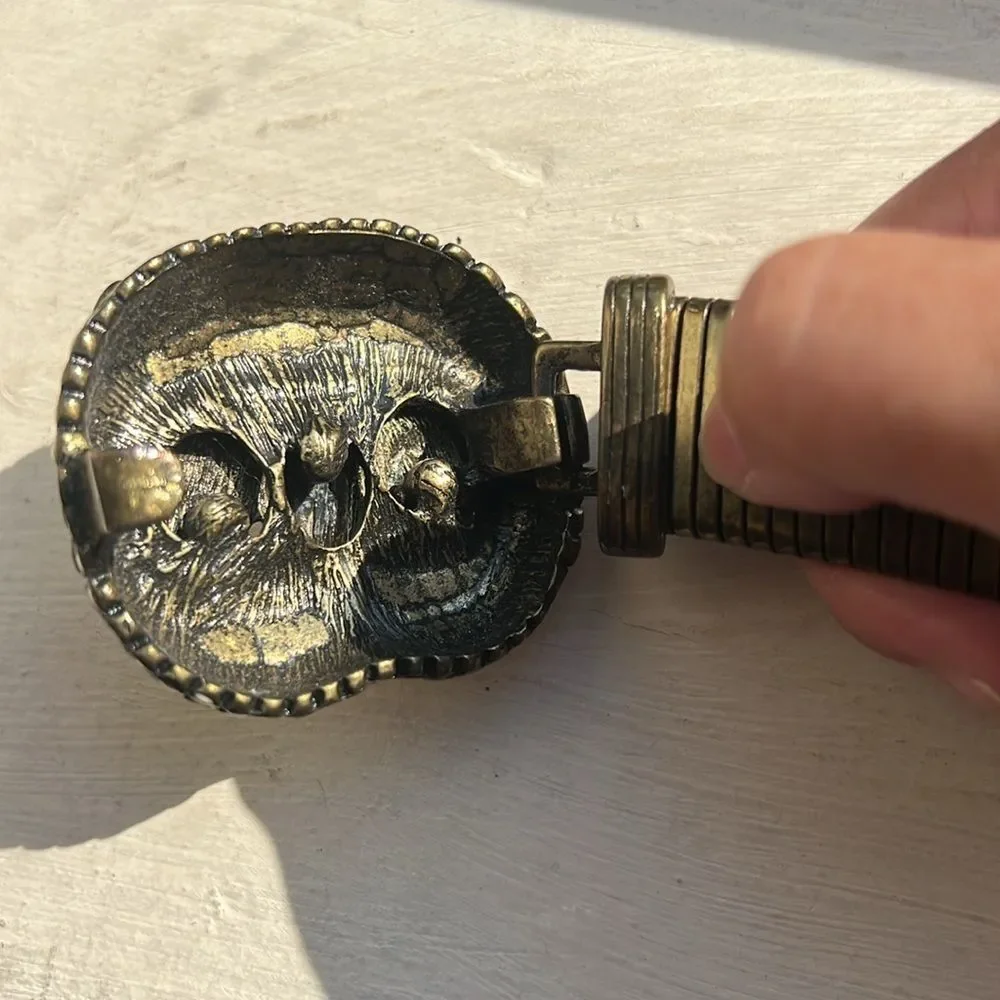 Anthropologie owl stretch belt